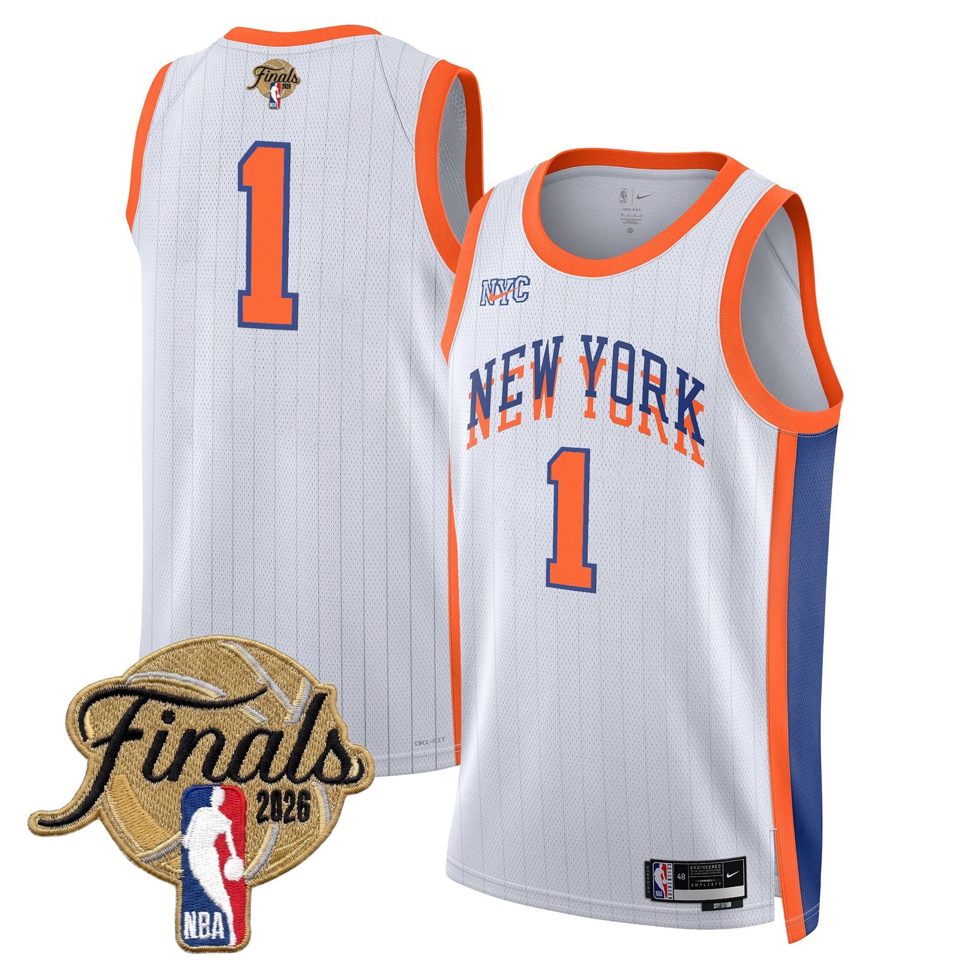 Men's New York Knicks 2026 Finals Swingman Jersey - All Stitched