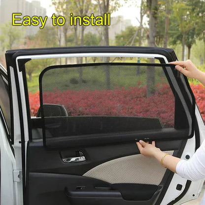 2025 AutoGearUsa Custom Car Side Magnetic Window Sunshade Curtain