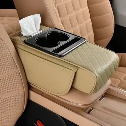 2026 AutoGearUsa 💥LAST DAY 50% OFF💥Multi-Purpose Car Console Storage Bag with Armrest Pad