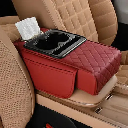 2026 AutoGearUsa 💥LAST DAY 50% OFF💥Multi-Purpose Car Console Storage Bag with Armrest Pad