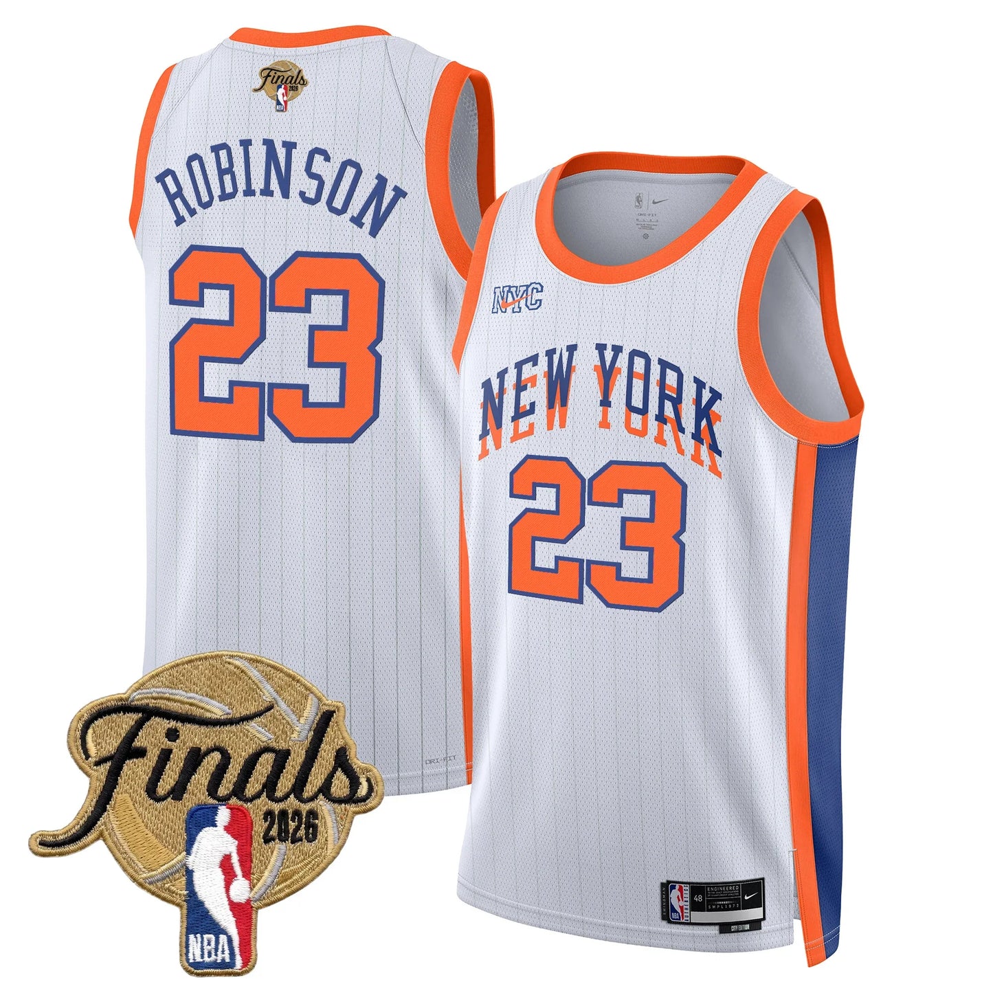 NYK Men's 2026 Champion Swingman Jersey - All Stitched