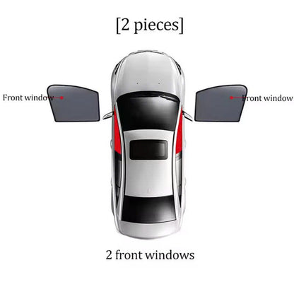 2025 AutoGearUsa Custom Car Side Magnetic Window Sunshade Curtain