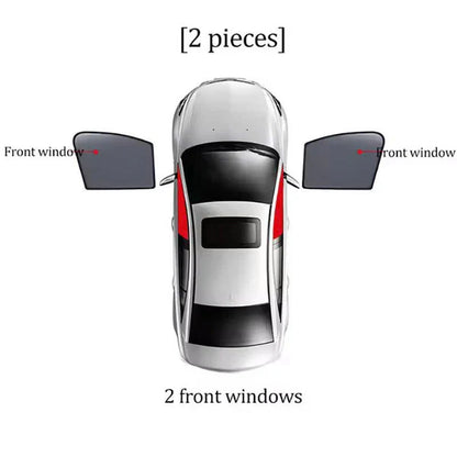 2026 AutoGearUsa Custom Car Side Magnetic Window Sunshade Curtain