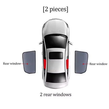 2025 AutoGearUsa Custom Car Side Magnetic Window Sunshade Curtain