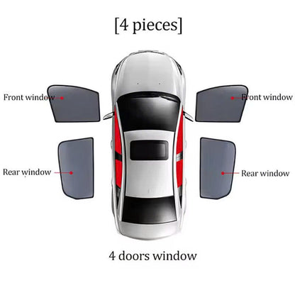 2025 AutoGearUsa Custom Car Side Magnetic Window Sunshade Curtain
