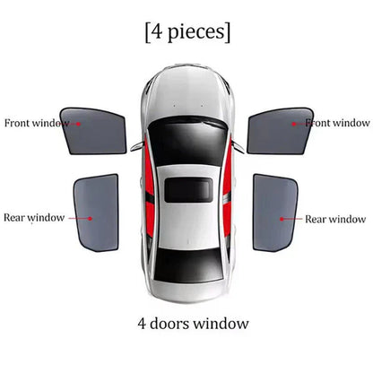 2026 AutoGearUsa Custom Car Side Magnetic Window Sunshade Curtain